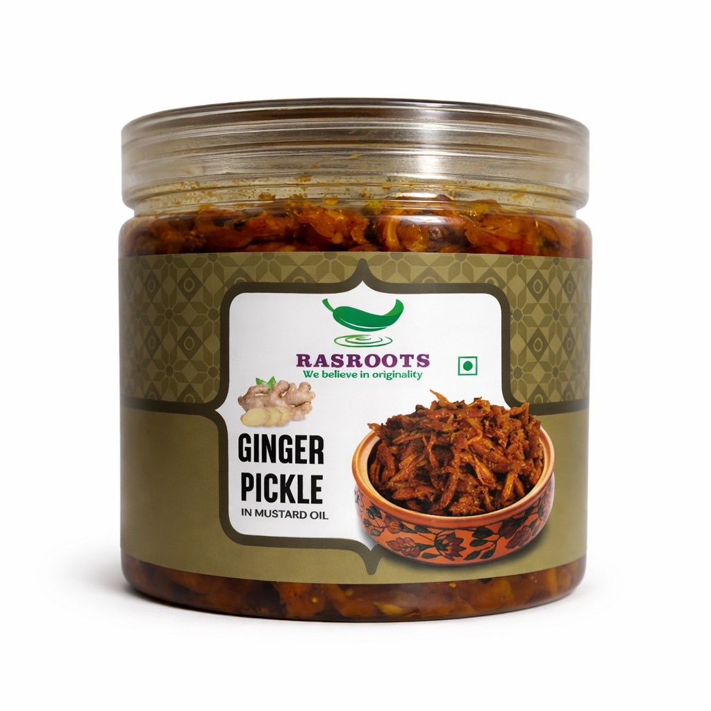 Ginger Pickle – Traditional Adrak Achar | In Mustard Oil