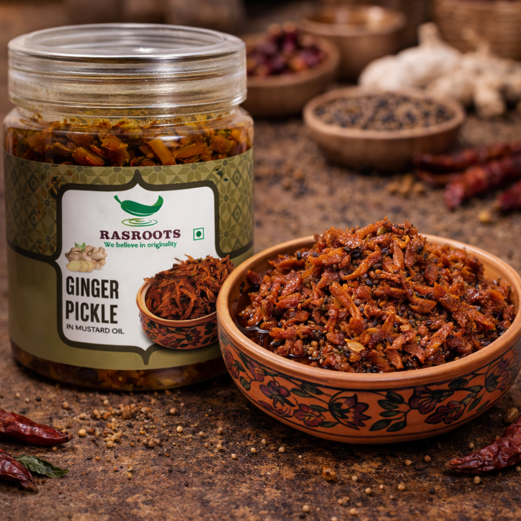Ginger Pickle – Traditional Adrak Achar | In Mustard Oil