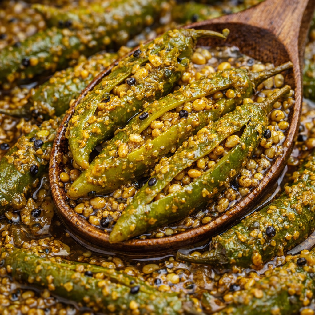 Green Chilli Pickle – Spicy & Traditional | In Mustard Oil