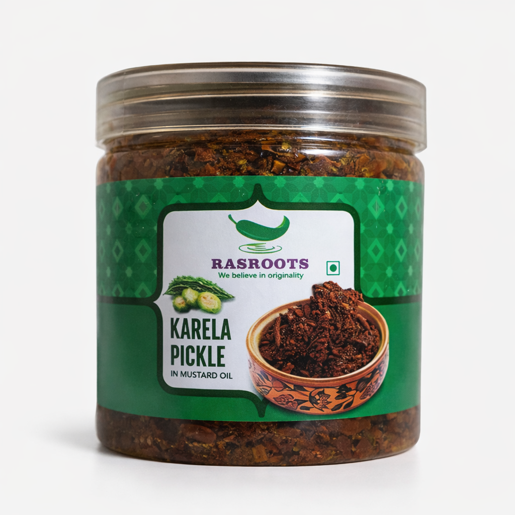 Karela (Bitter Gourd) Pickle – Traditional Indian Style | In Mustard Oil