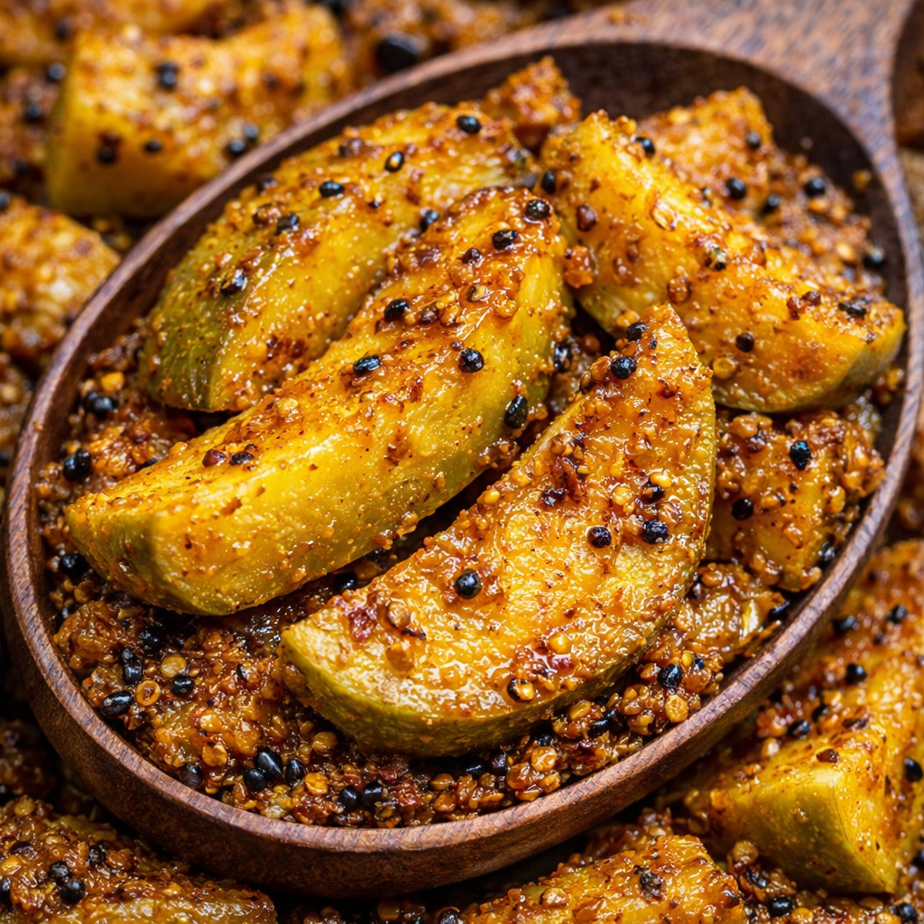 Seedless Mango Pickle – Traditional Aam Achar | In Mustard Oil