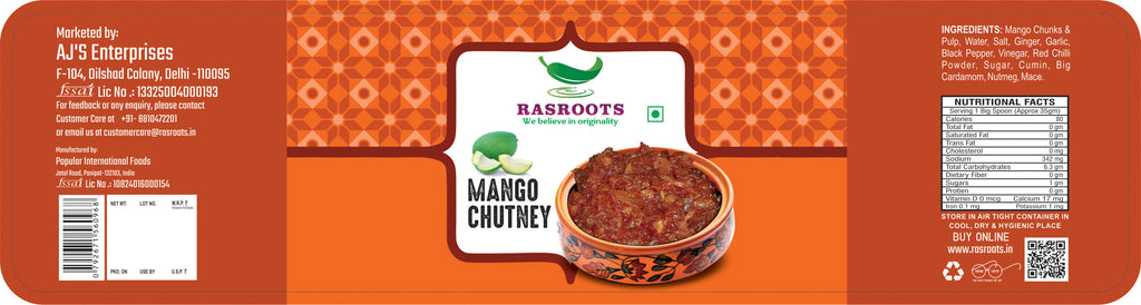 Mango Chutney – Sweet & Tangy Traditional Indian Chutney